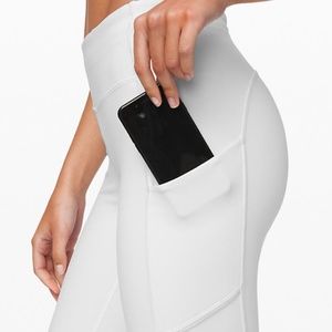 lululemon Speed Up Tight White 28"